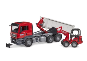 (SP) MAN TGS Truck w Roll off Container