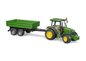 John Deere 5115M + Tipping Trailer