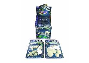 (NEW) Glow in the dark wall stickers (Space & Dinosaur)(12D)