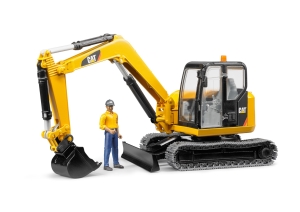 (NEW) Cat Mini Excavator + worker