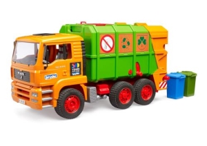 MAN TGA Garbage truck orange (50th Anniversary)