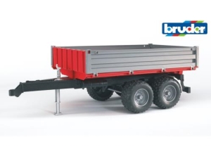 Tipping Trailer Red/Grey