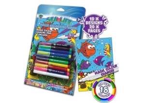 Sealife Magic Colouring Book (with pens)