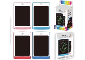 (NEW) LCD Writing Tablet 6.5 inch (12D / 4asst)