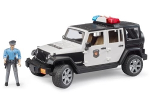 (NEW) Jeep Wrangler Rubicon Police vehicle + p/man & access.