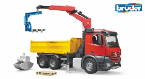 (SP) MB Arocs Tip Truck w/Hoist