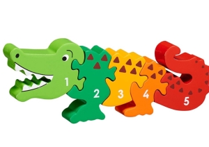 1-5 Puzzle - Crocodile