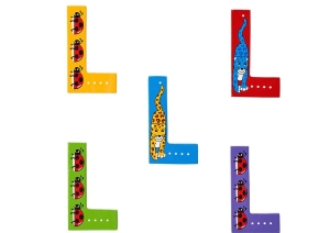 Animal Letters - L