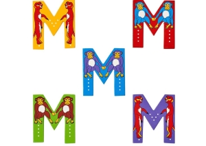 Animal Letters - M