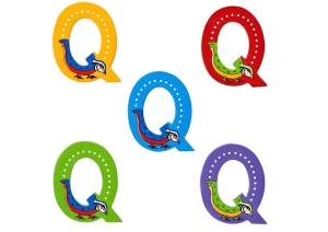 Animal Letters - Q