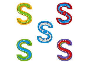 Animal Letters - S