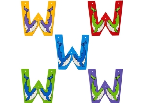 Animal Letters - W