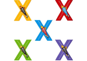 Animal Letters - X