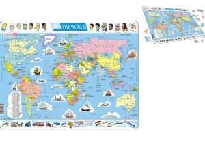 Political Map of World Puzzle