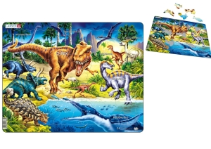 Cretaceous Dinosaurs Puzzle