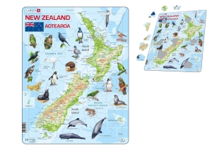 Map of New Zealand Puzzle