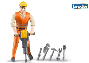 Construction Worker w/Accessories