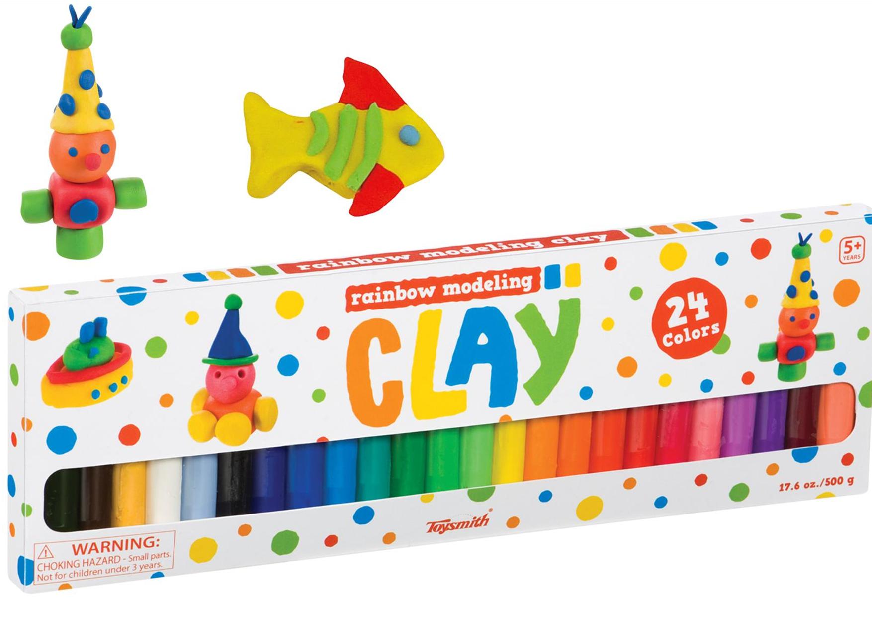 Rainbow shop modeling clay