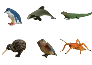 NZ Wildlife Figures (Bag 36 Asstd)