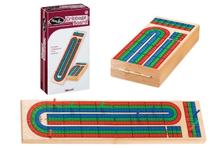 Triple Track Cribbage Board