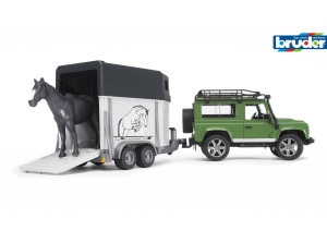 L/Rover Defend/Horse Trailer