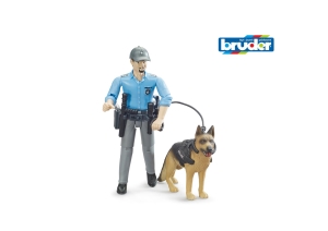 (SP) Policeman with Dog