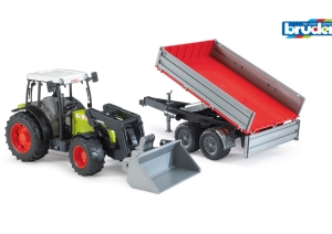 Claas Nectis w/Frontloader & Trailer