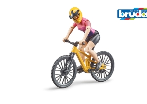 (SP) Mountain Bike with Cyclist