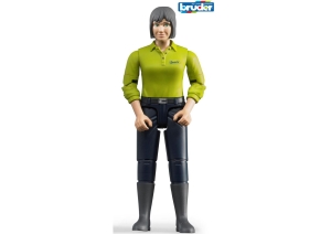 Woman Dark Blue Jeans
