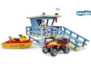 (SP) Life Guard Station w/Quad & Jetski