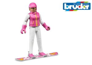 (SP) Snowboarder w/Accessories
