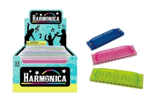 Plastic Harmonica (12 D)