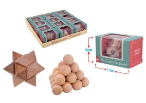 (SP) Wooden Puzzles (12 Ast) (12 D)