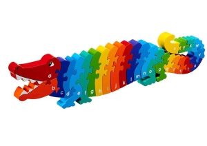 A-Z Puzzle - Crocodile