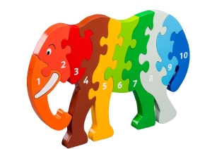 1-10 Puzzle - Elephant
