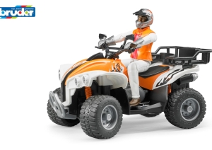 Quad Bike with Rider