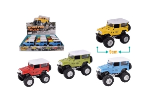 (SP) Die-Cast Car 4 Colour Assorted (12D)